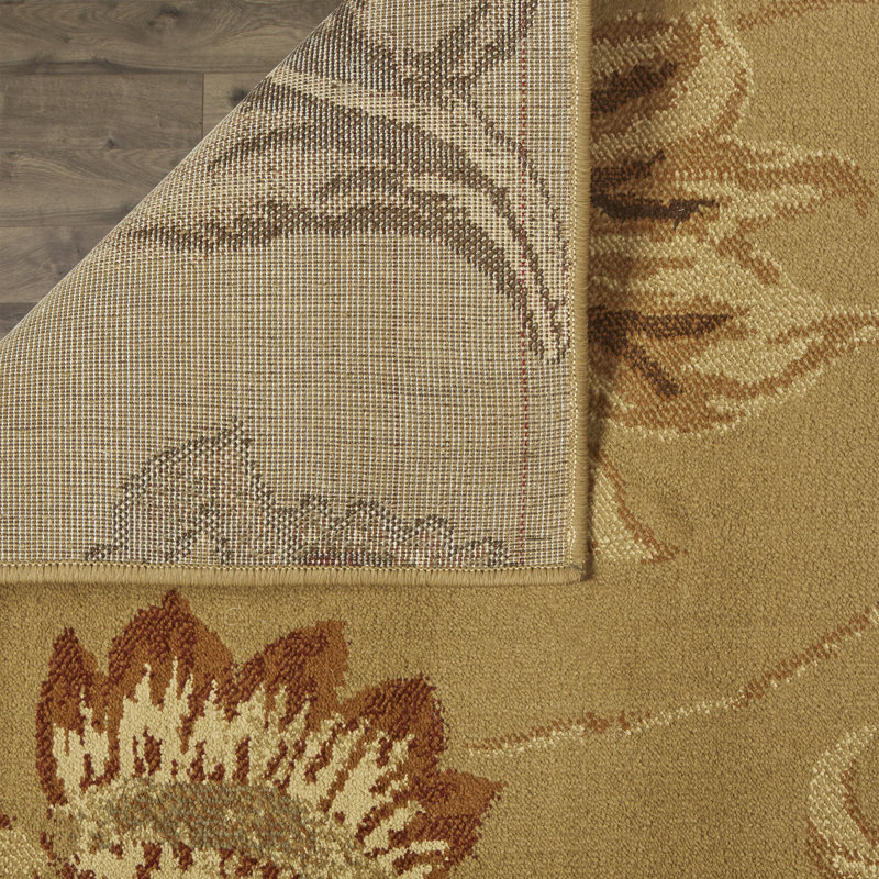 Threadbind Harper Tan/Gold Area Rug & Reviews Wayfair