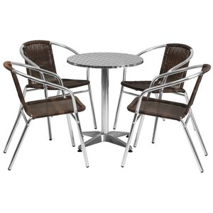 Cawston Round 5 Piece Dining Set