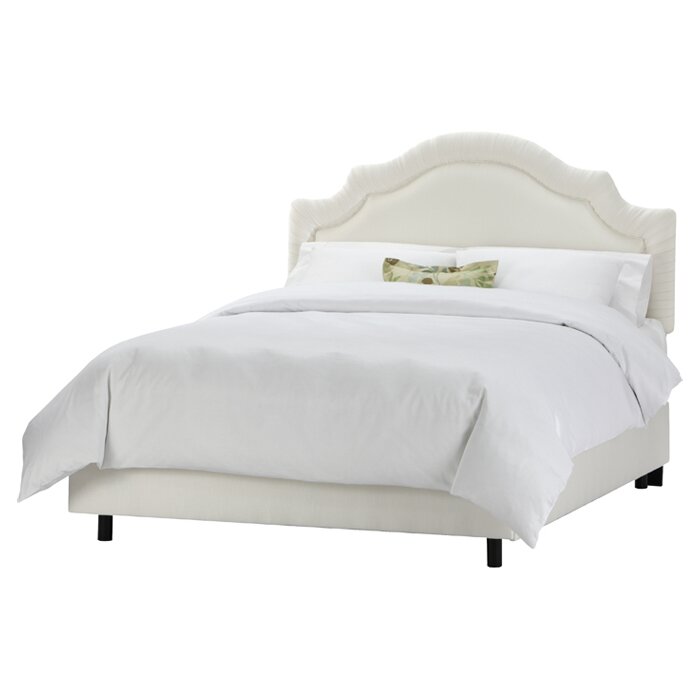 Skyline Furniture Tufted Arch Upholstered Panel Bed & Reviews | Wayfair
