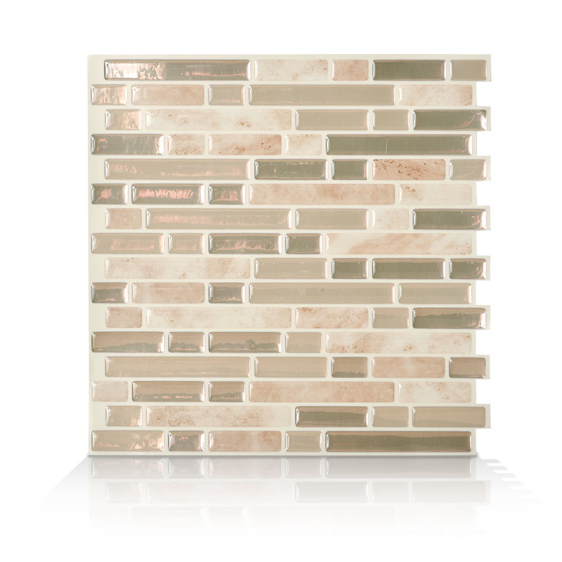 Smart Tiles Bellagio 10 1 Quot X 10 Quot Glass Peel Amp Stick Mosaic