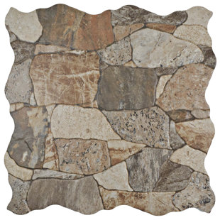 Modern Floor Wall Tile Allmodern Atticas Stone Look 17 75 X Ceramic Field Tile