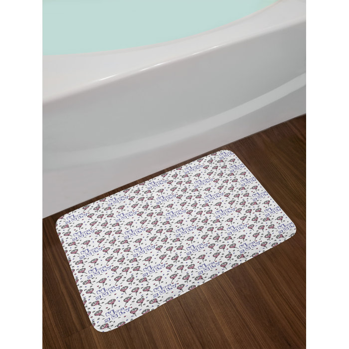 East Urban Home Ambesonne 4th Of July Bath Mat By Doodle