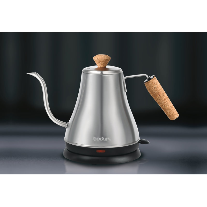 Bodum Melior 27 oz Gooseneck Stainless Steel Electric Tea Kettle Wayfair