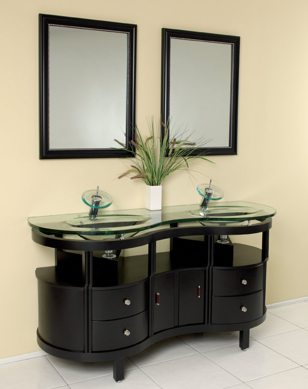 Fresca Classico 63" Double Unico Modern Bathroom Vanity ...