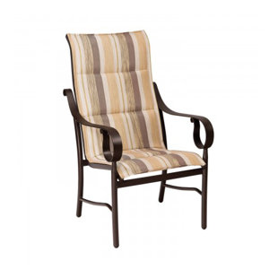 Sling Back Patio Chairs Wayfair Ridgecrest Sling High Back Patio Dining Chair