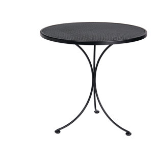 Wrought Iron Mesh Patio Table Wayfair Mesh Top Wrought Iron Dining Table