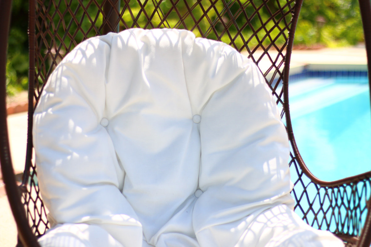 Alpine Alpine PE Wicker Swing Chair with Stand & Reviews Wayfair