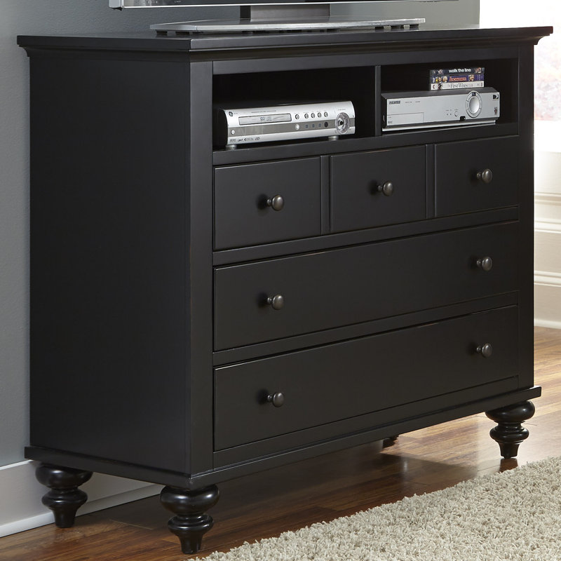 Alcott Hill Willshire 3 Drawer Media Chest & Reviews Wayfair