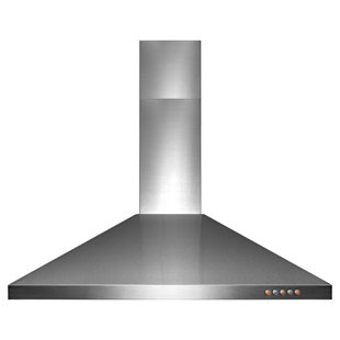 Kitchen Exhaust Hoods Wayfair Akdy Wall Mount Range Hood 36 Stainless Steel Kitchen Fan 3 Sd Professional Motor Push Control Panel With Led Lighting Pyramid Modern Design
