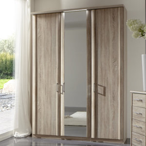 Drehtürenschrank Meran, 216 cm H x 150 cm B x 5..
