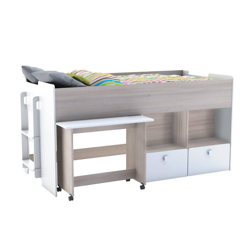 Just Kids European Single Mid Sleeper Bed & Reviews Wayfair.co.uk