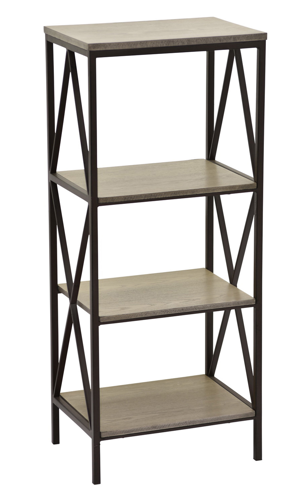 Gracie Oaks Sidwell Etagere Bookcase Wayfair