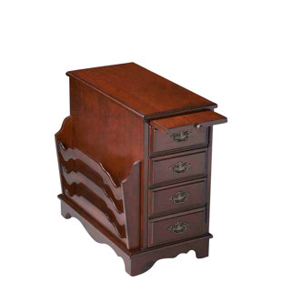 Dark Cherry End Table Wayfair Larocca Cherry End Table