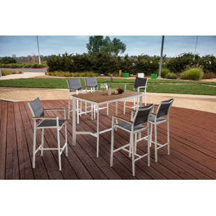 Pub Table With 6 Chairs | Wayfair Pub Table With 6 Chairs | Wayfair
