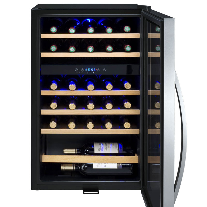 Allavino 29 Bottle Cascina Dual Zone Freestanding Wine Cooler & Reviews