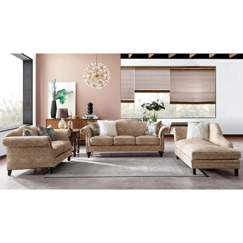 Fleur De Lis Living New Haven Mid Century Configurable Living Room Fleur De Lis Living New Haven Mid Century Configurable Living Room