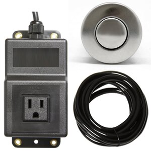 Single Outlet Sink Garbage Disposal Air Activated Switch