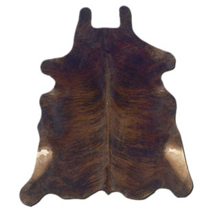 Brindle Cowhide Rug Wayfair Osborn Dark Brindle Cowhide