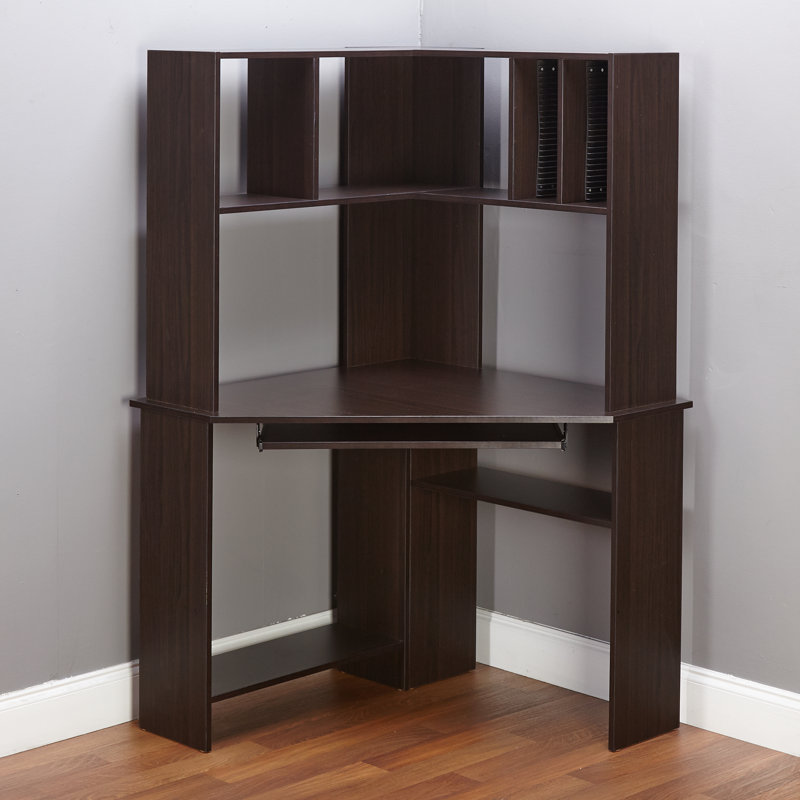 Laude Run Friedman Corner Computer Desk With Hutch Reviews Friedman Corner Computer Desk With Hutch