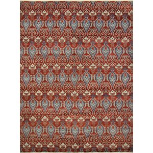 One-of-a-Kind Harkness Hand-Knotted Wool Red Area Rug