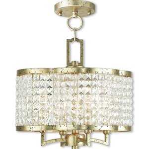 Rickmansworth 4-Light Crystal Chandelier