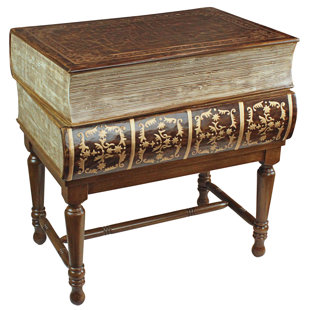 Stacked Book Table Wayfair Stacked Books Of Shakespeare Wooden End Table