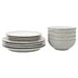 Denby Elements 12 Piece Dinnerware Set Service For 4 & Reviews ...