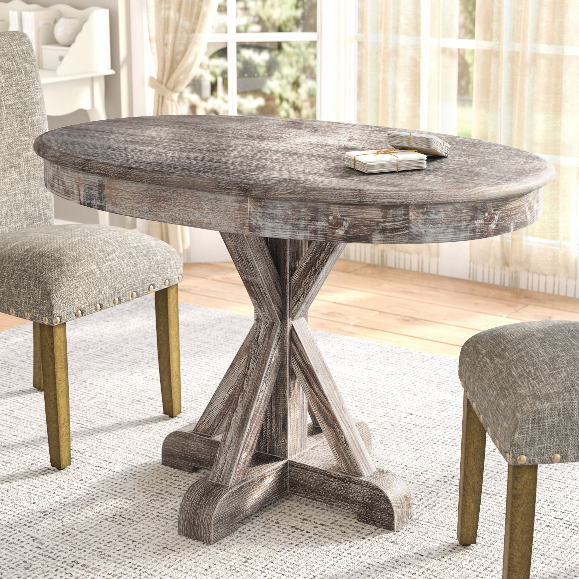 Greyleigh Maryanne Oval Dining Table Reviews Wayfair