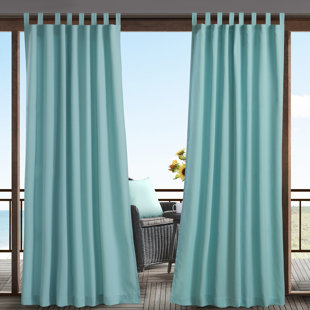 Velcro Tab Outdoor Curtains Wayfair Quickview