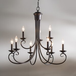 Calafia 9-Light Candle-Style Chandelier