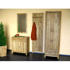 Garderobenschrank Casa, 200 cm H x 63 cm B x 45 ..