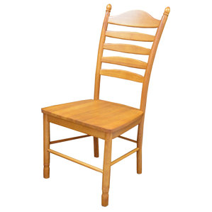 Biermann Solid Wood Dining Chair with ..