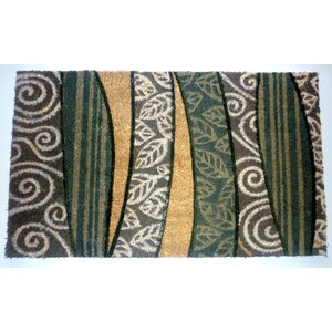 Africa Scroll Leaves Doormat