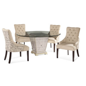 Roehl 5 Piece Dining Set by Willa Arlo Interiors