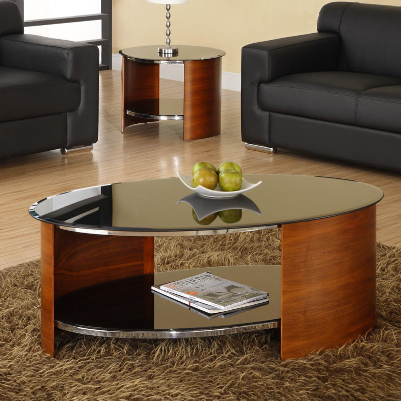 Jual Curve Coffee Table with Storage & Reviews Wayfair.co.uk