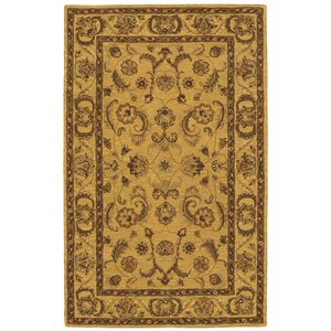 Cortese Gold/Brown Area Rug