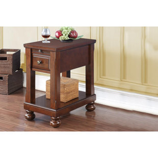 Chair Side Table With Wayfair Seger Chair End Table With Outlet