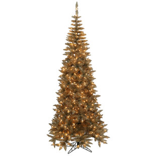 10 Antique Champagne Fir Artificial Christmas Tree With 900 LED Clear White Lights Stand 10 Antique Champagne Fir Artificial Christmas Tree With 900 LED Clear White Lights Stand