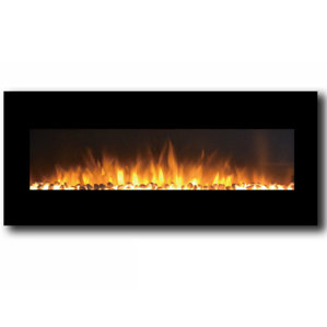 Baretta Wall Mount Electric Fireplace ..