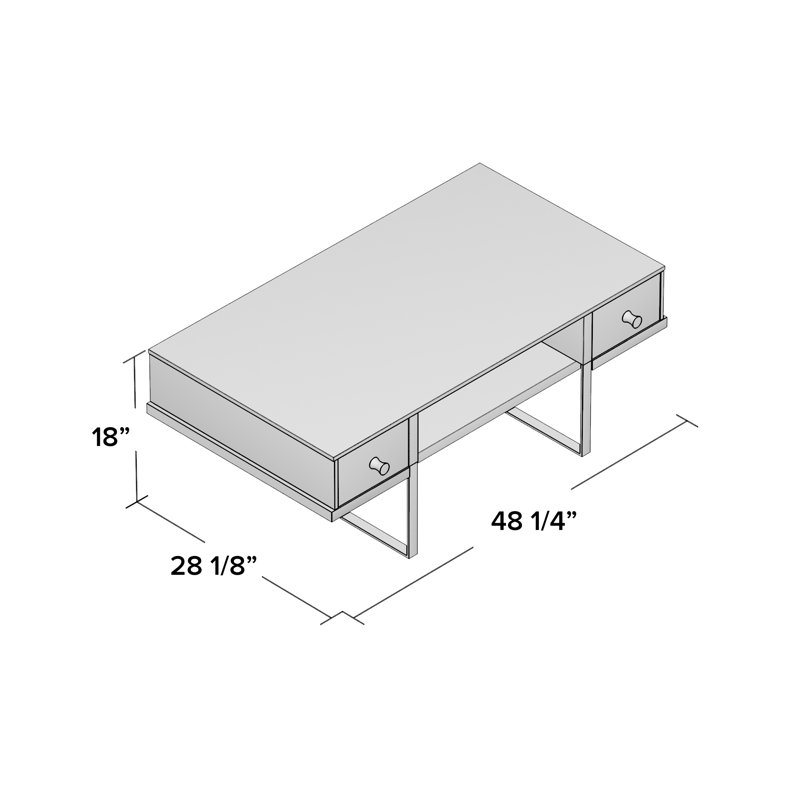 Brayden Studio Remer Coffee Table & Reviews Wayfair