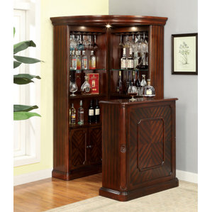 Batten Lighted Corner Display Stand by..