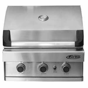 Turbo 3-Burner Built-In Gas Grill