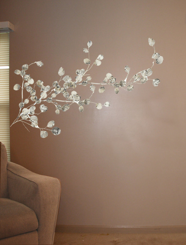 Wallhogs Silver Dollar Branch Wall Decal & Reviews Wayfair