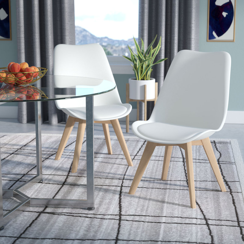 wade logan dakota genuine leather upholstered dining chair wade logan dakota genuine leather upholstered dining chair