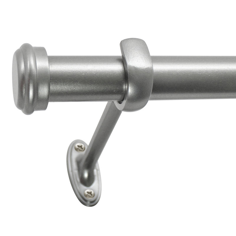 End Cap Single Curtain Rod Amp Hardware Set Amp Reviews Joss