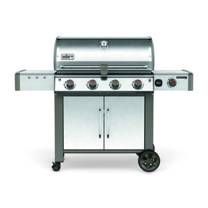 Genesis II LX S-440 4-Burner Natural Gas Grill with Cabinet