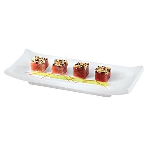 Raised Melamine Sushi Tray (Set of 3)