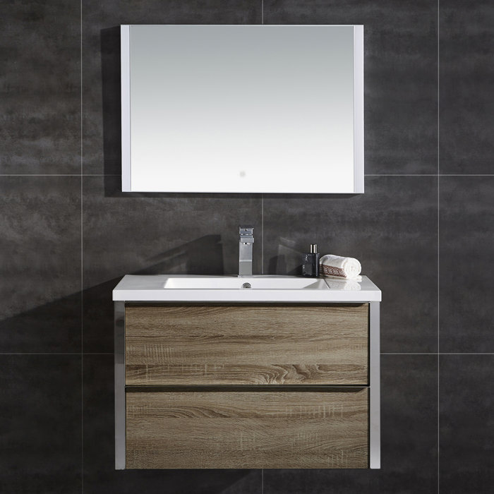 Ove Decors Theo 32 Single Bathroom Vanity With Mirror Wayfair Ca Theo 32 Single Bathroom Vanity With Mirror