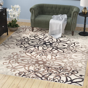 Bamboo Rugs Seagr You Ll Love Wayfair Tolliver Ivory Black Area Rug