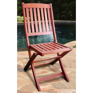 Vifah Wayfair Folding Patio Dining Chair Set Of 2